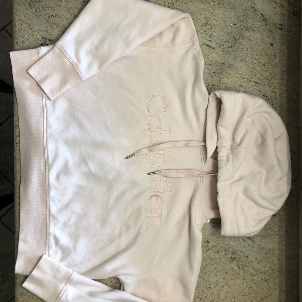 Calvin Klein performance pink sweatshirt